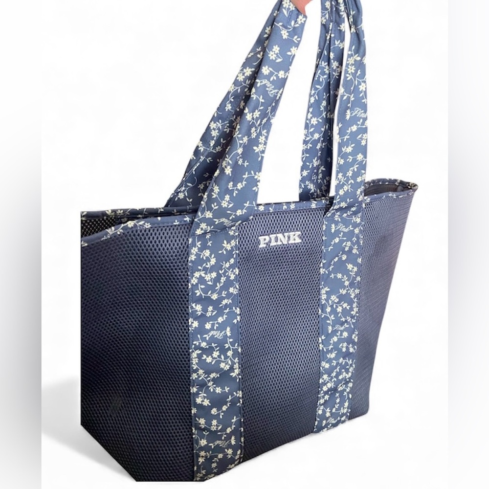 PINK Victoria’s Secret Mesh Floral Tote